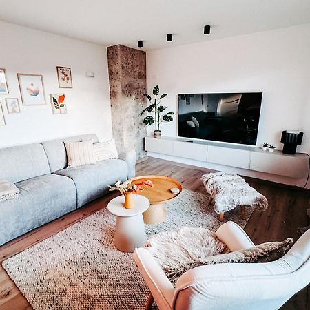 Brandneues Apartment, Top-Lage, See & Berge, Sauna Вінтерберг Екстер'єр фото